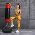 Manufacturer Wholesale Fitness Yoga Set Unique Tie Dye Seamless Gym Wear Set Bra Leggings for Women